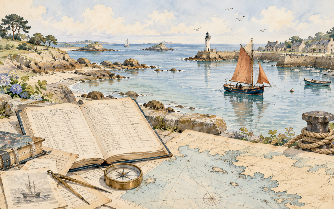 Ancêtre marin en Bretagne : matricules et archives