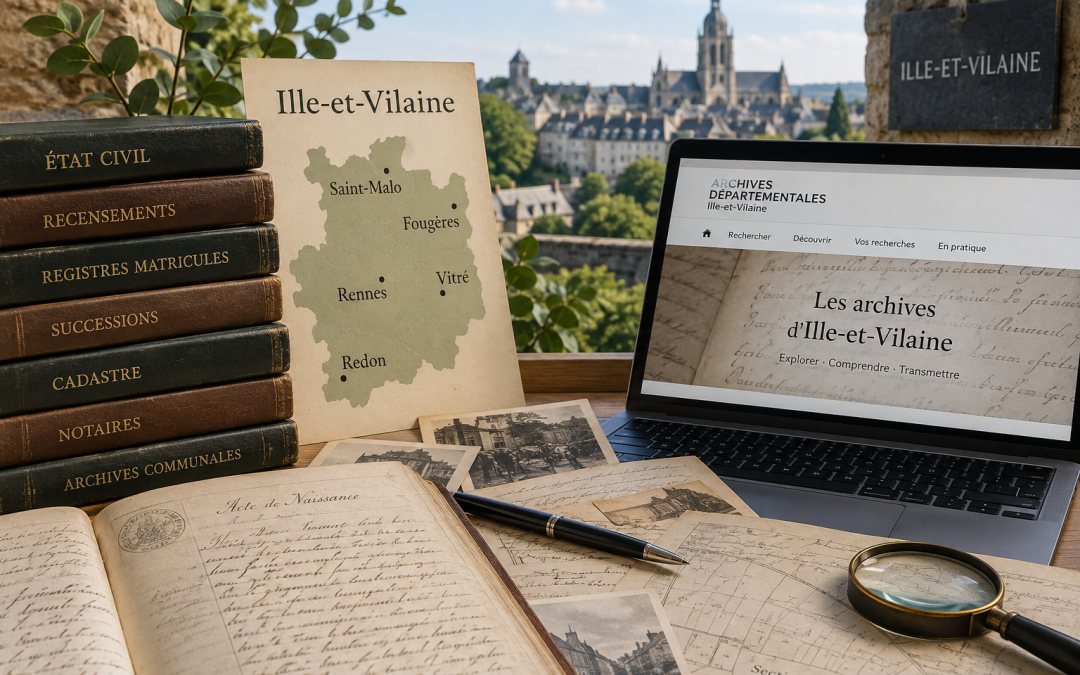 Généalogie Ille-et-Vilaine : retrouver ses ancêtres