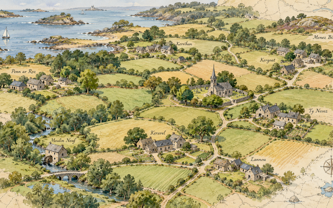 Lieux-dits en Bretagne : retrouver ses ancêtres